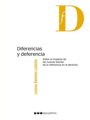 cover image of Diferencias y deferencia